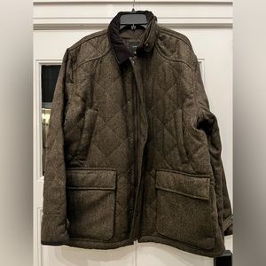 Nwt! J Crew quilted highland skye jacket in English wool
